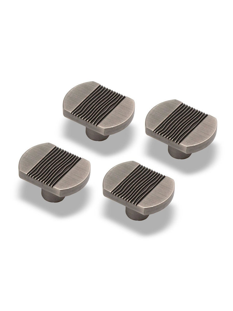 

Комплект из 4 шт Ручка-кнопка Kerron EL-7040 Oi, атласное серебро, Серебристый;серый, EL-7040