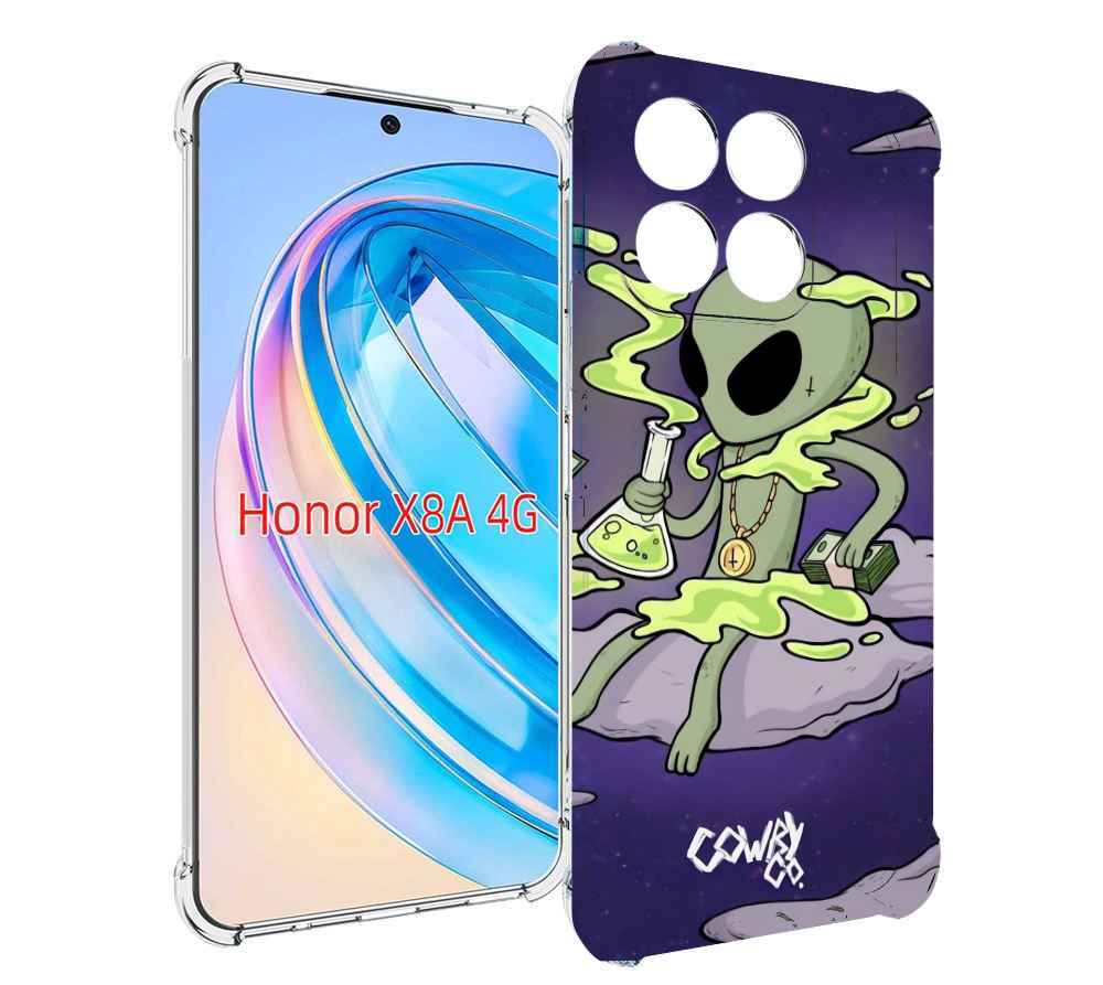 

Чехол MyPads токсичный инопланетянин для Honor X8a, Tocco