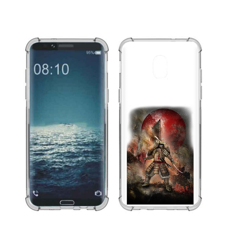 

Чехол MyPads Tocco для Samsung Galaxy J3 китайскийвоин (PT226926.574.388), Прозрачный, Tocco