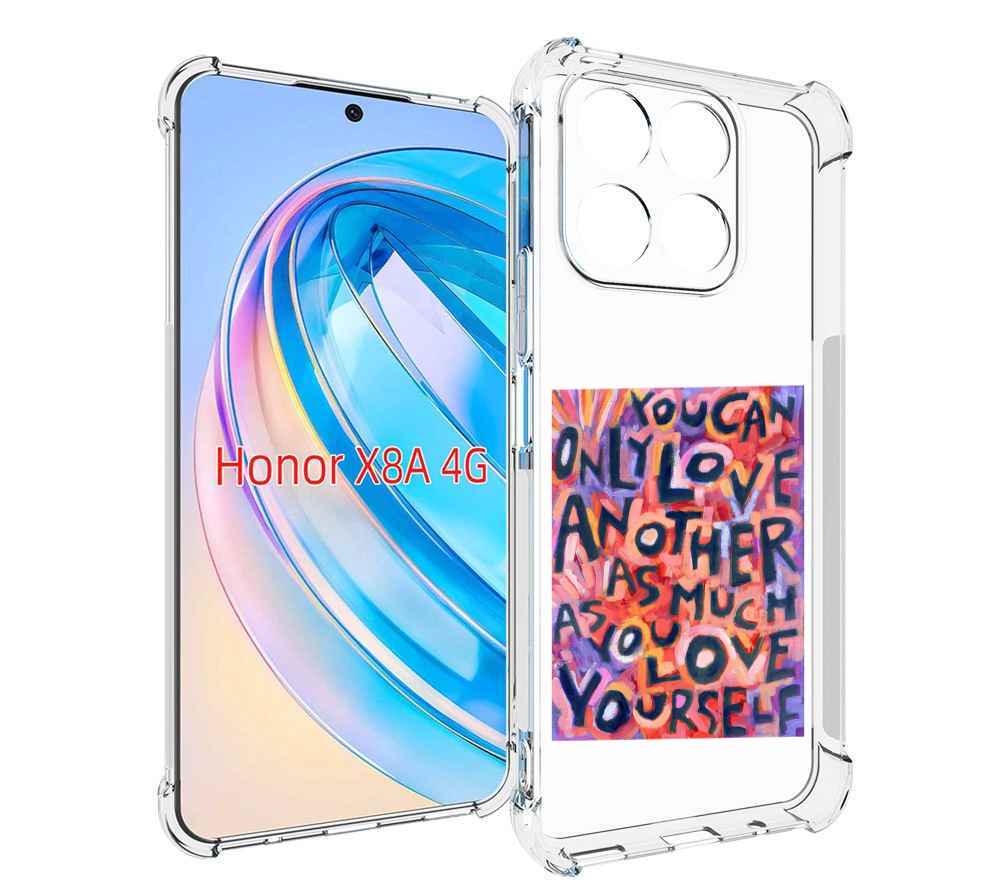 

Чехол MyPads ты-можешь-только-любить для Honor X8a, Tocco