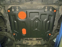 

Защита картера двигателя,КПП(1,5 мм,сталь)д/Nissan X-Trail 2007-2015,2015-,Nissan Qashqai, 51401