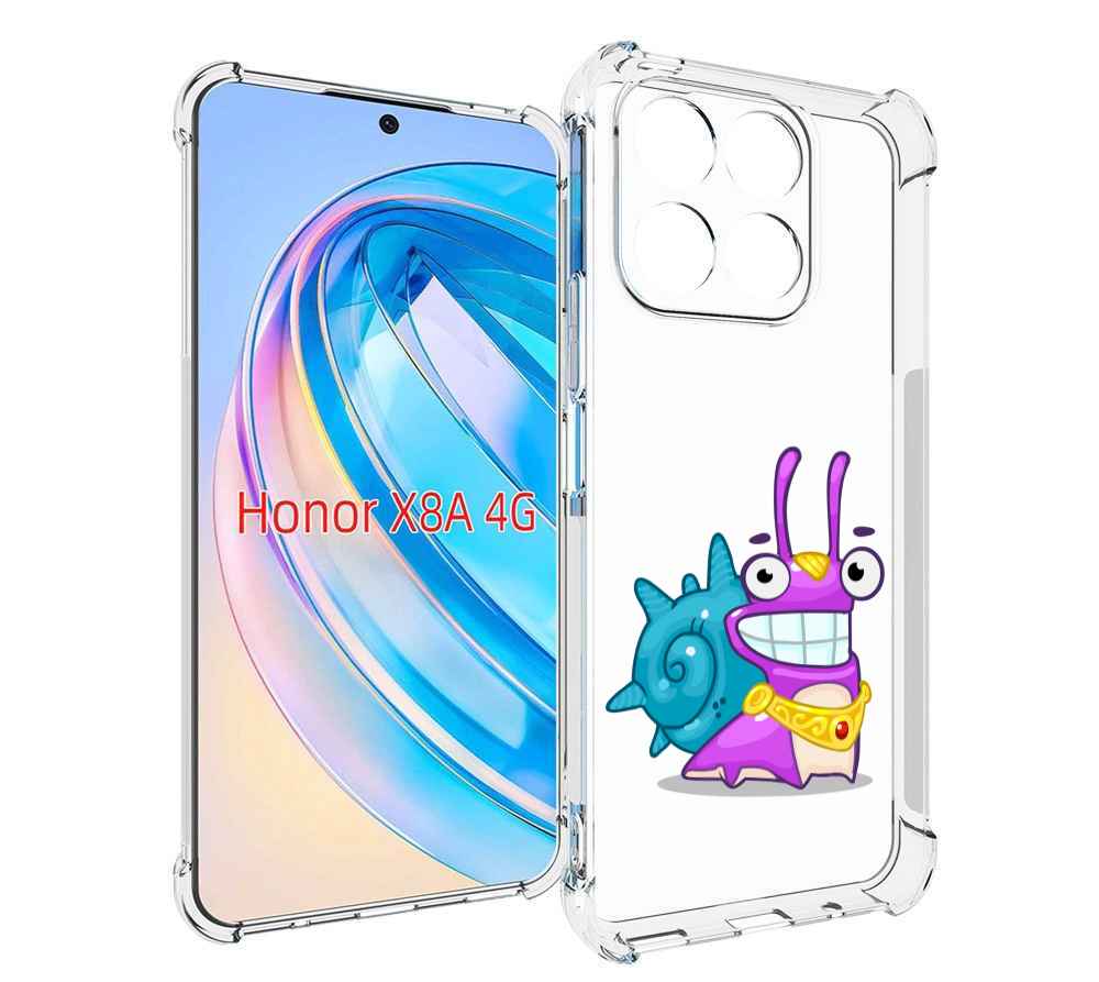 

Чехол MyPads улитка-принц для Honor X8a, Tocco