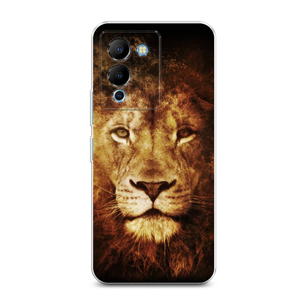 

Чехол для Infinix Note 12 G96 "Лев", Черный;коричневый;желтый, 3101550-6