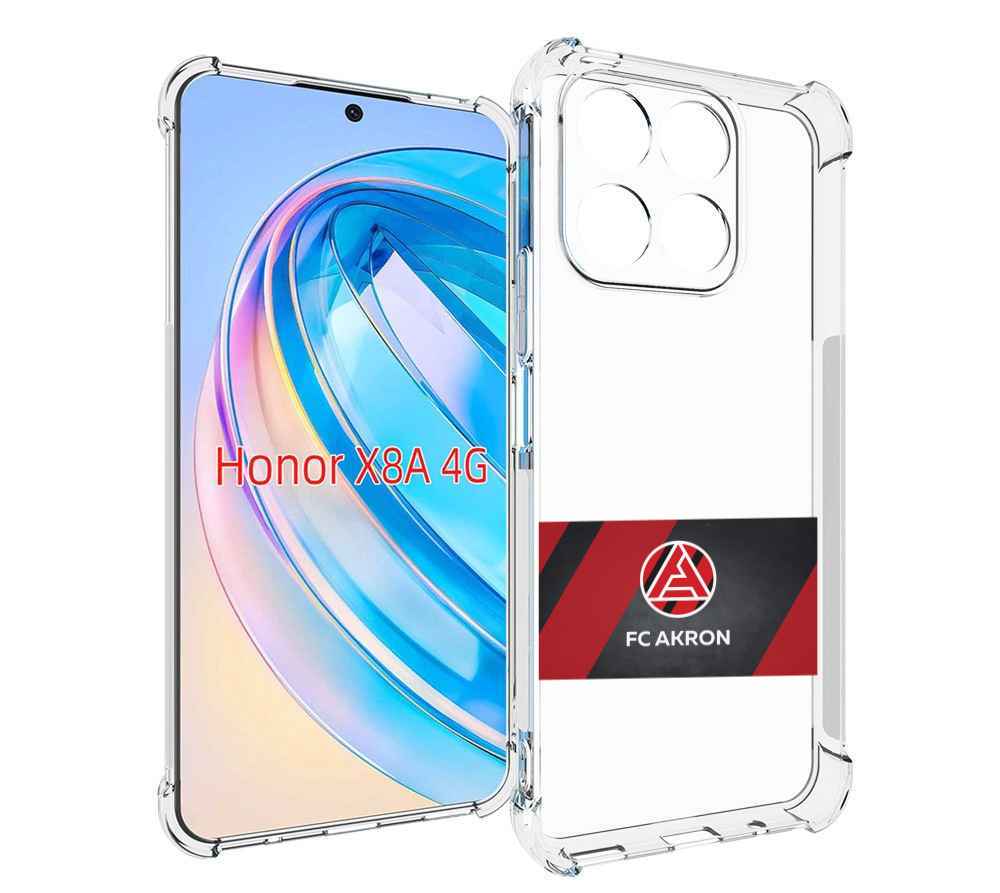 

Чехол MyPads фк акрон тольятти мужской для Honor X8a, Tocco