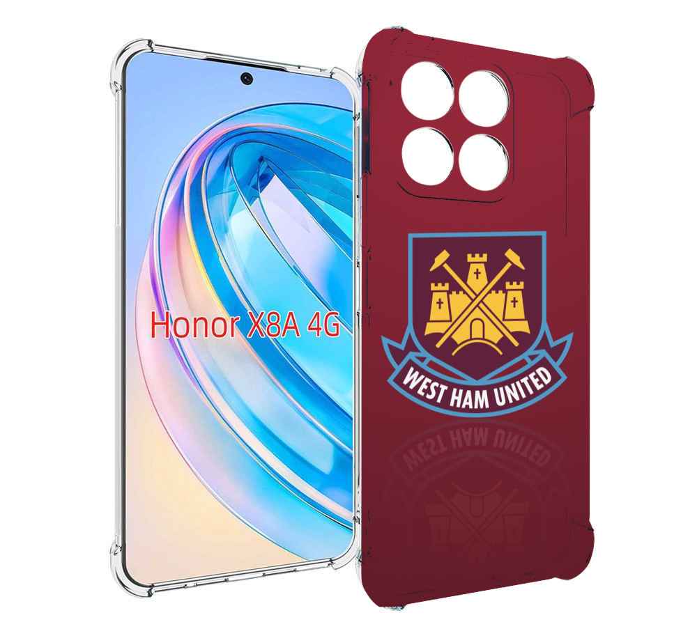 

Чехол MyPads фк вест хэм мужской для Honor X8a, Tocco