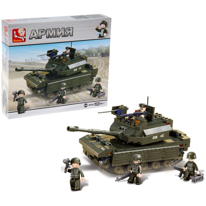 

Sluban "Штурмовой танк", 312 деталей