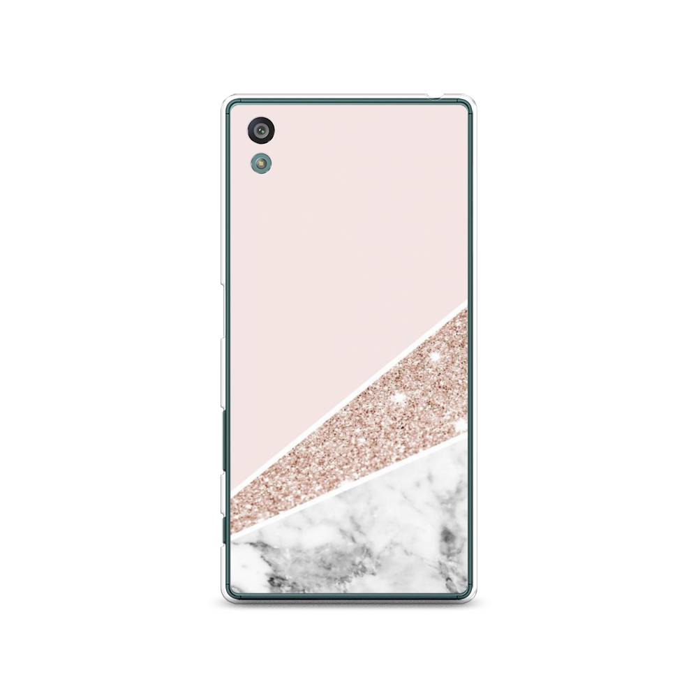 

Чехол на Sony Xperia Z5 (Z5 Dual) "Блестящий розовый мрамор", 52150-3
