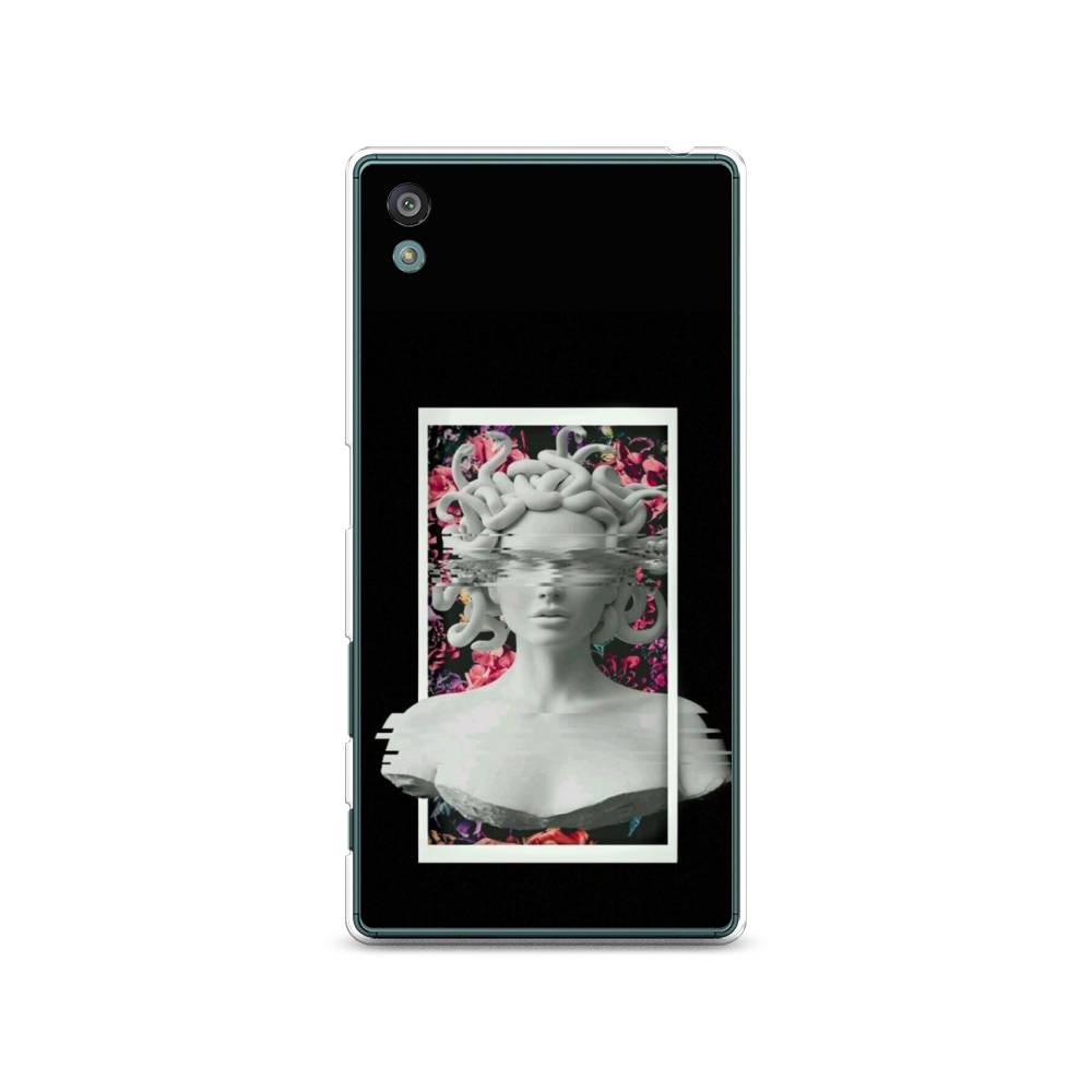 

Чехол на Sony Xperia Z5 (Z5 Dual) "Web Punk Медуза Горгона", Черный;серый, 52150-6