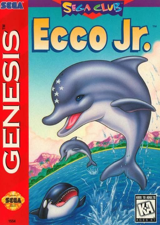 Дельфиненок Екко (Ecco Jr) (Ecco Junior) (16 bit) 100043590267