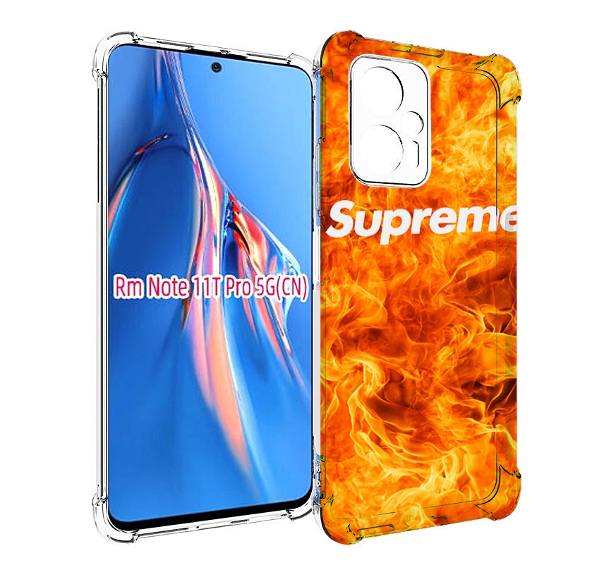 

Чехол MyPads пламя-пламенное суприм для Xiaomi Redmi Note 11T Pro / 11T Pro Plus / Poco..., Прозрачный, Tocco