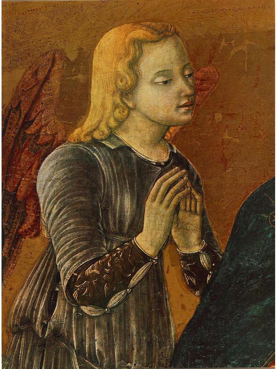 

Постер DRABS A2 Маттео ди Джованни Madonna with Child and Two Angels detail