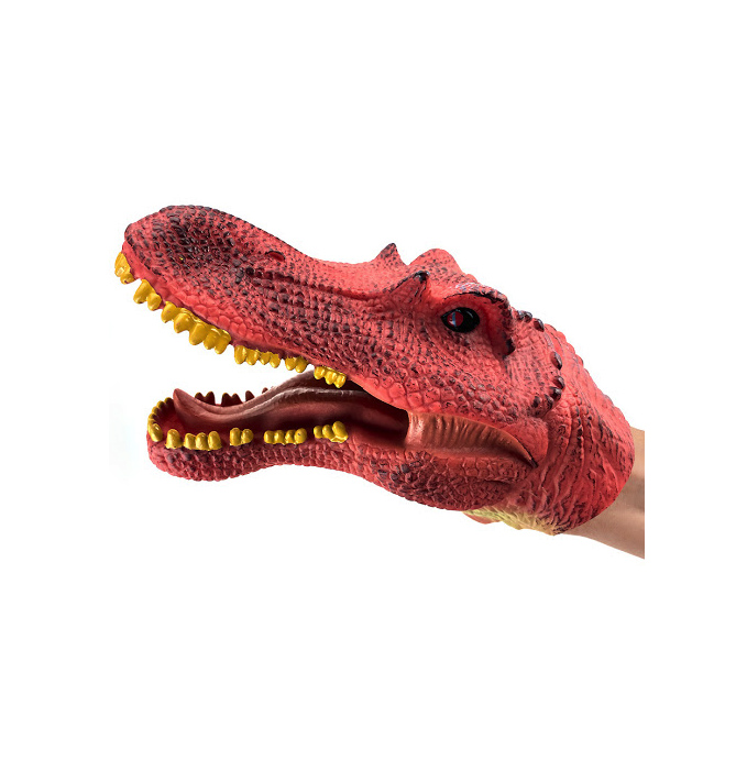 фото Фигурка-рукавица мир динозавров. цератозавр город игр