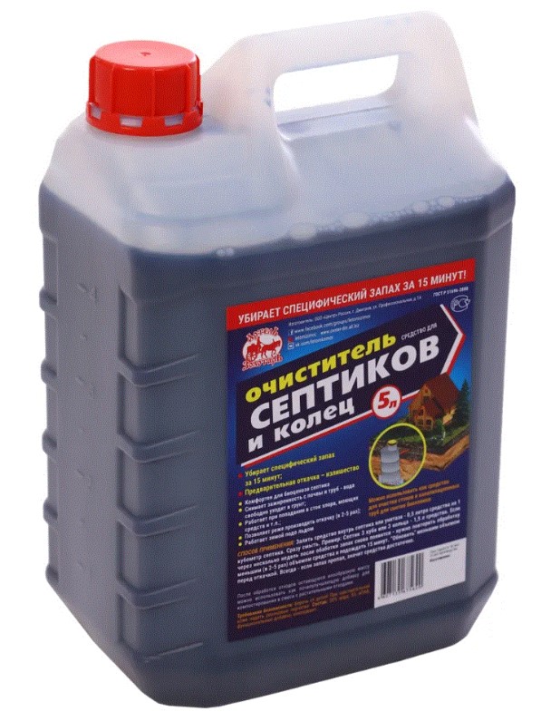 

Средство для септиков и колец 5 л (Арт.З.)