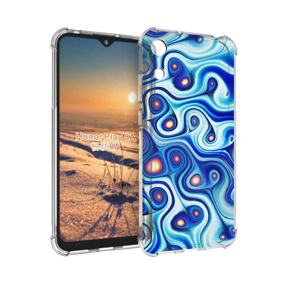

Чехол бампер MyPads абстрактная-текстура для Honor 8A, Прозрачный, Tocco