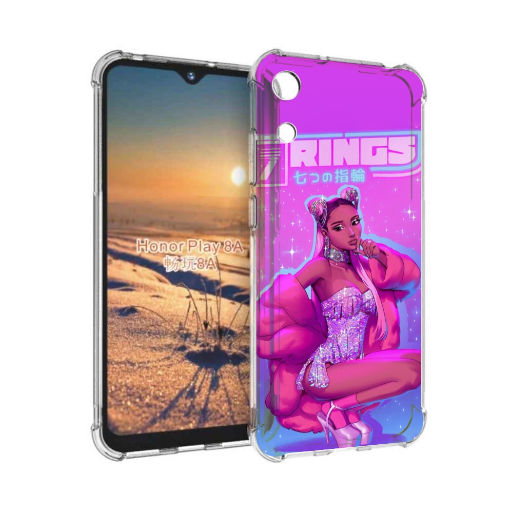 

Чехол бампер MyPads ариана-гранде для Honor 8A, Прозрачный, Tocco