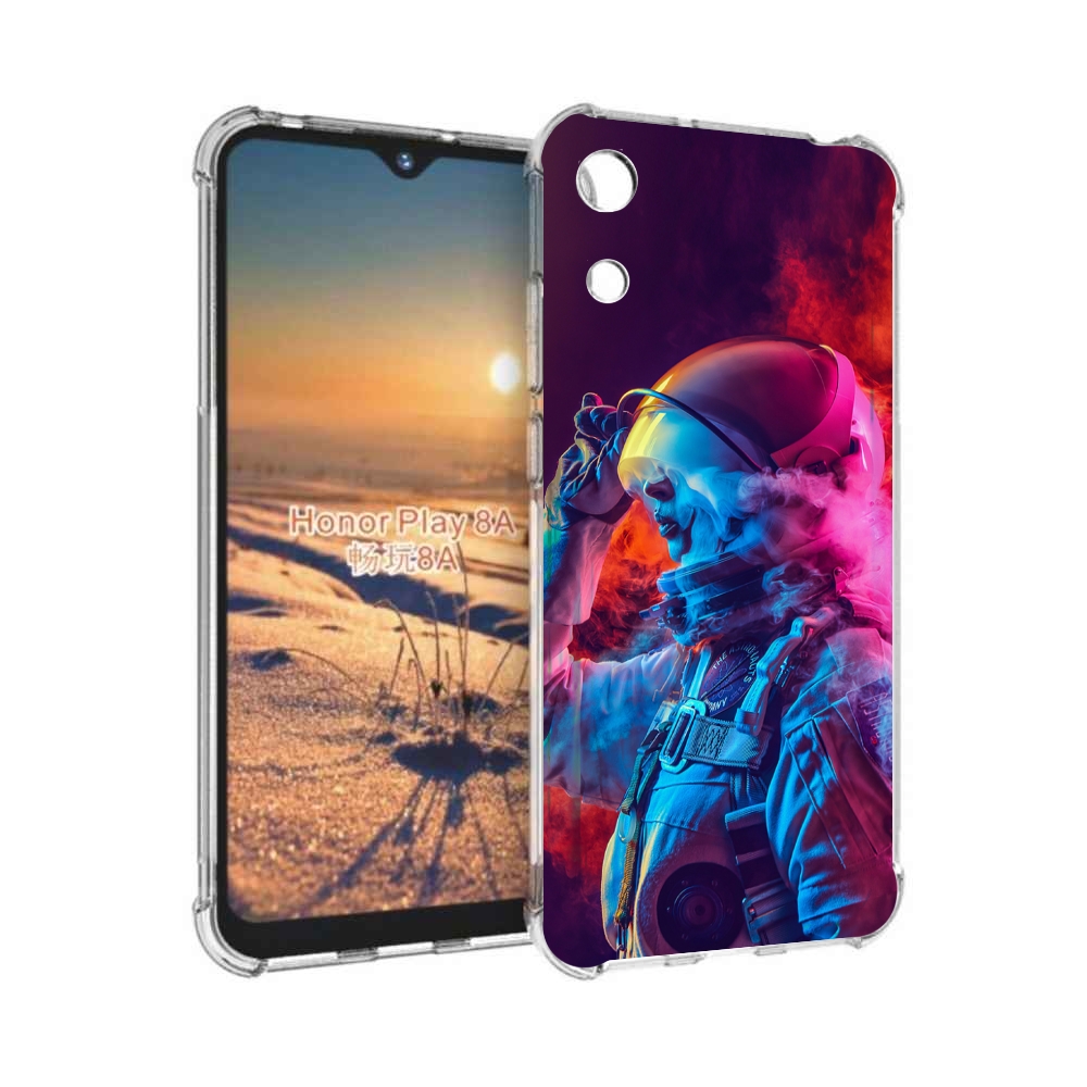 

Чехол бампер MyPads астронавт в дыму для Honor 8A, Прозрачный, Tocco