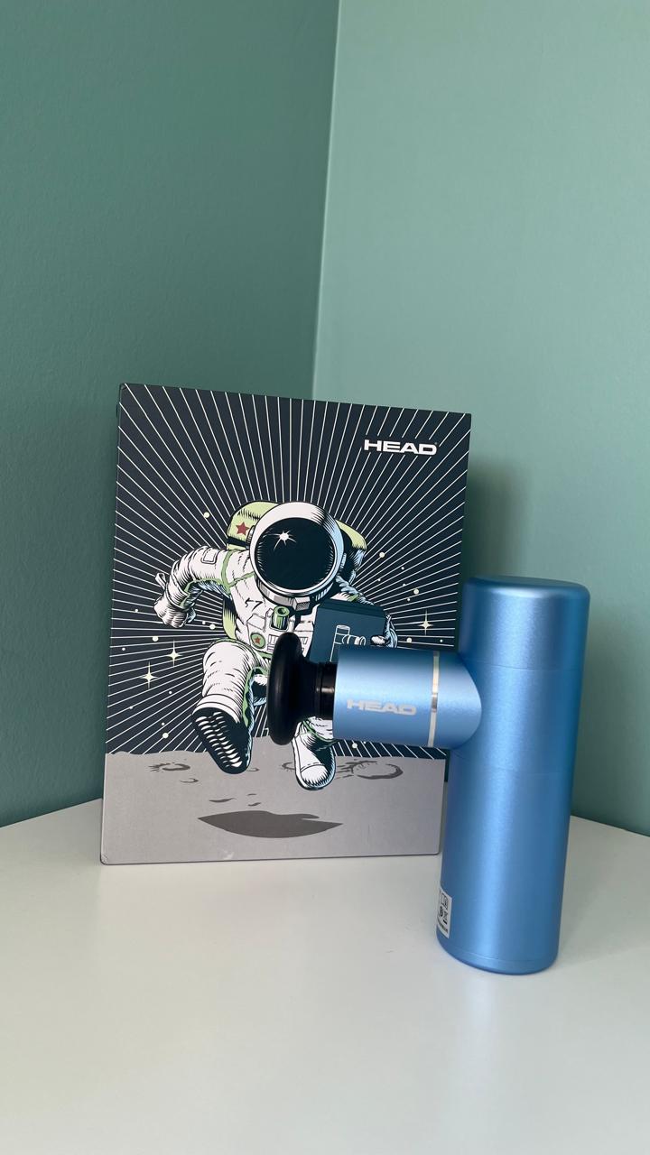 

Перкуссионный массажер HEAD Space gun, Синий, Space Gun