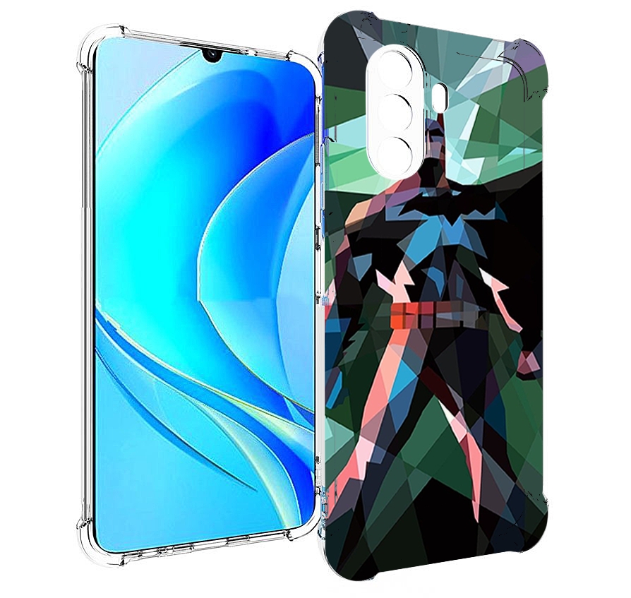 

Чехол MyPads полигональный-бэтмен-арт для Huawei Nova Y70 / Nova Y70 Plus (MGA-LX9N), Прозрачный, Tocco