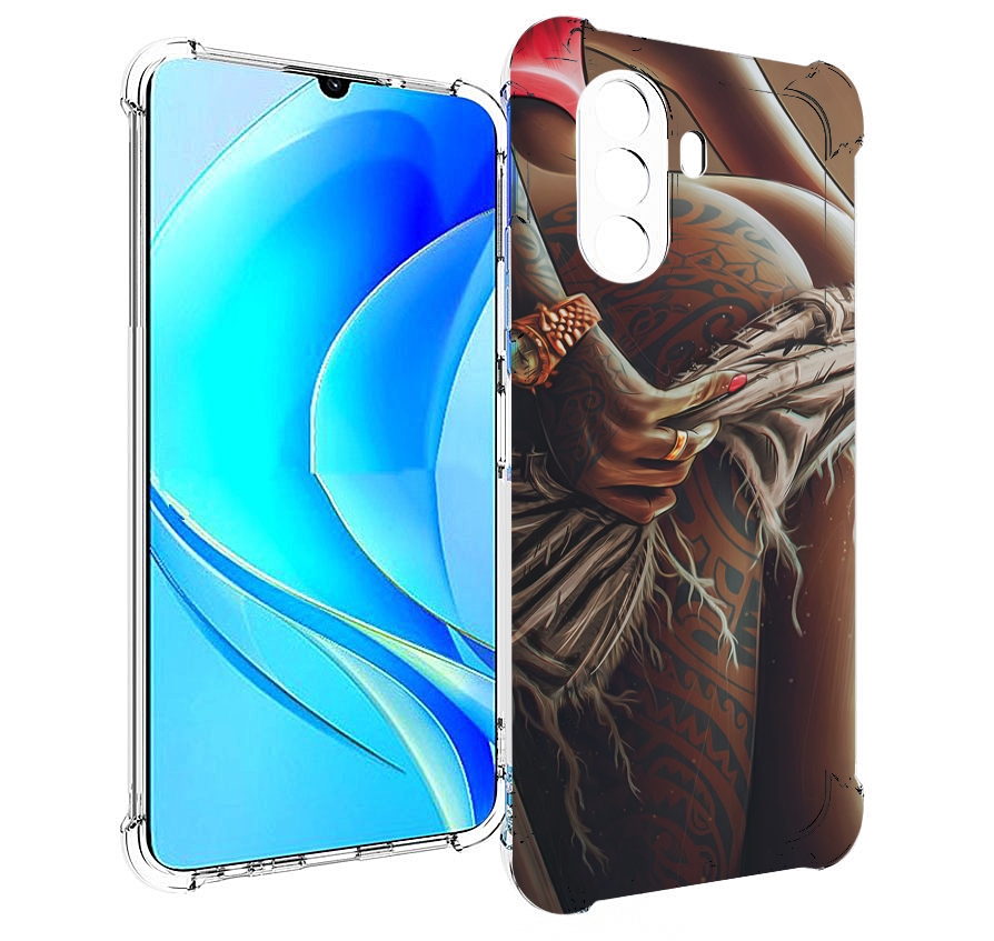 

Чехол MyPads полуголая девушка фотография женский для Huawei Nova Y70 / Nova Y70 Plus, Прозрачный, Tocco