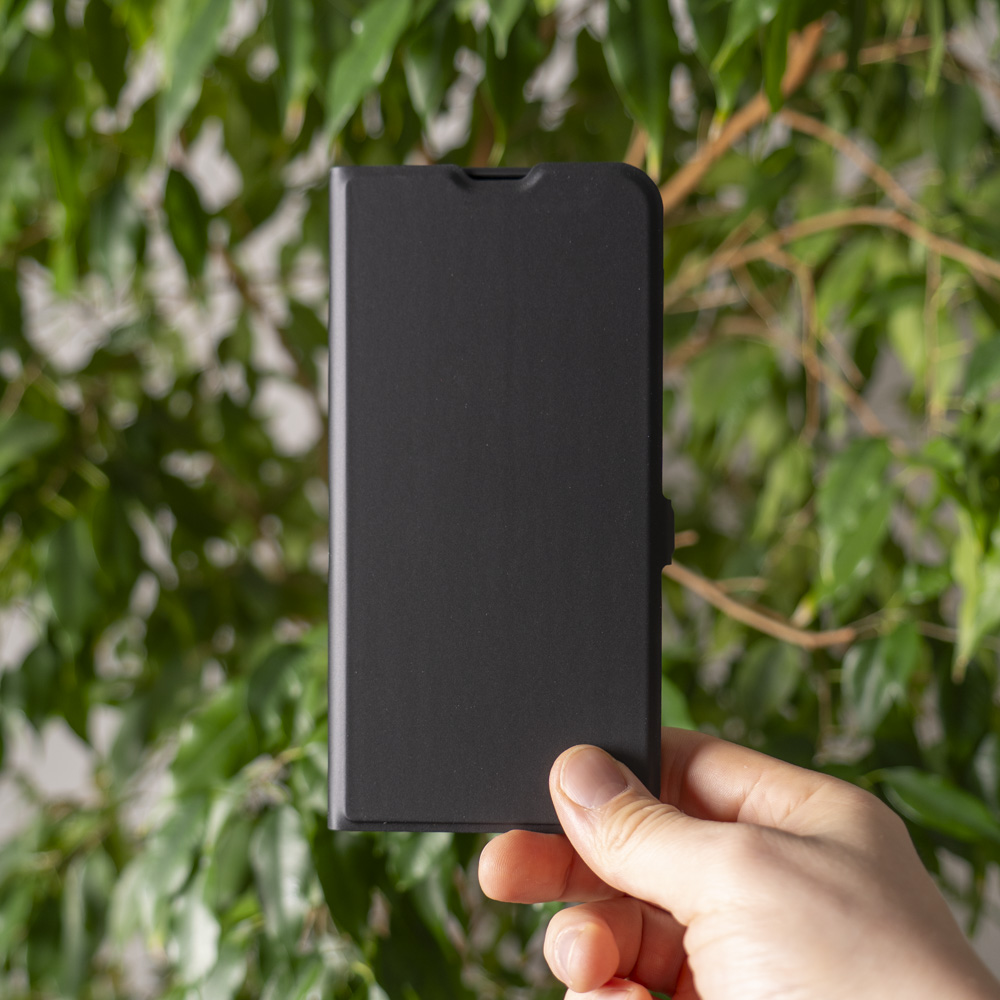 

Чехол Book Cover Lock для Samsung Galaxy A24 4G (2023), черный, с карманом, Deppa, PET KN,, 88397