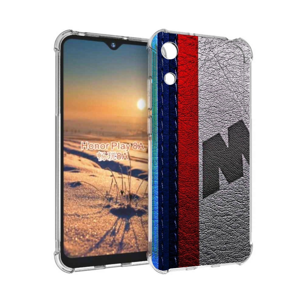 

Чехол бампер MyPads бмв М мужской для Honor 8A, Прозрачный, Tocco