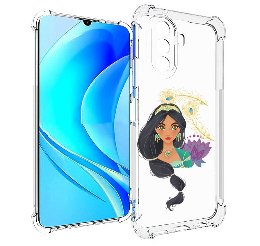 

Чехол MyPads принцесса-из-алладина женский для Huawei Nova Y70 / Nova Y70 Plus, Прозрачный, Tocco