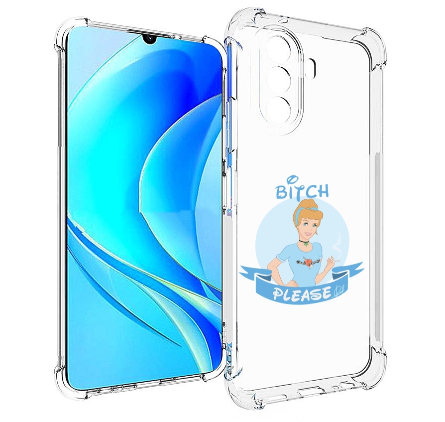 

Чехол MyPads принцесса-эльза женский для Huawei Nova Y70 / Nova Y70 Plus (MGA-LX9N), Прозрачный, Tocco