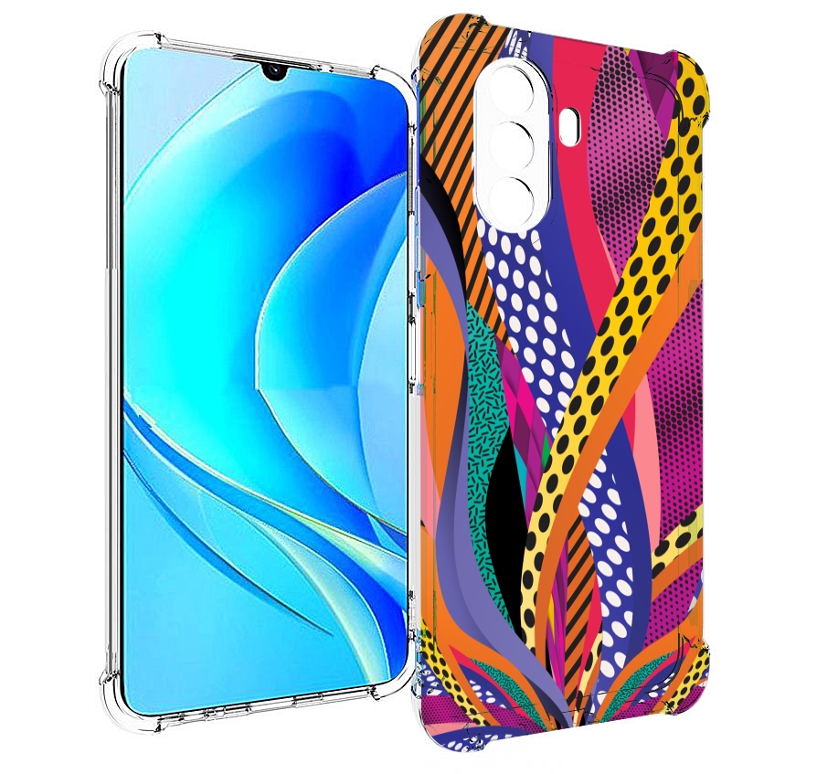 

Чехол MyPads разноцветные щупальца для Huawei Nova Y70 / Nova Y70 Plus (MGA-LX9N), Прозрачный, Tocco