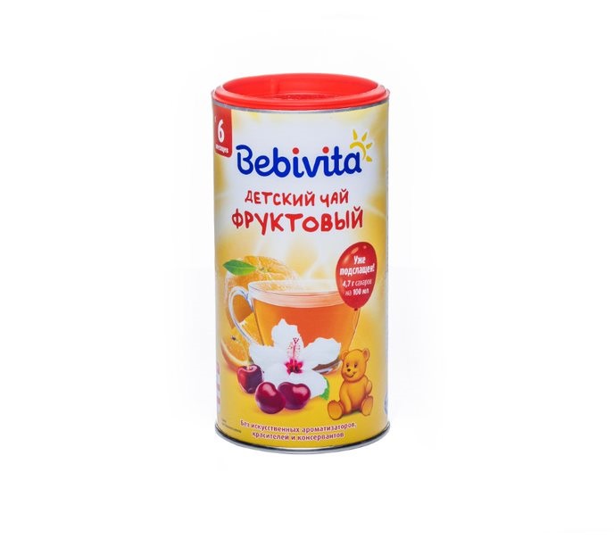 фото Чай bebivita фруктовый с 6 мес 200 г