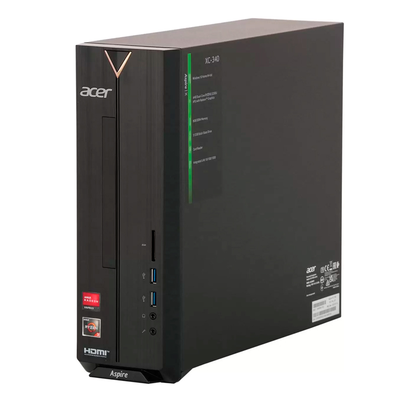 

Системный блок Acer Aspire XC-340 DT.BFGER.003 Black, Aspire XC-340 DT.BFGER.003