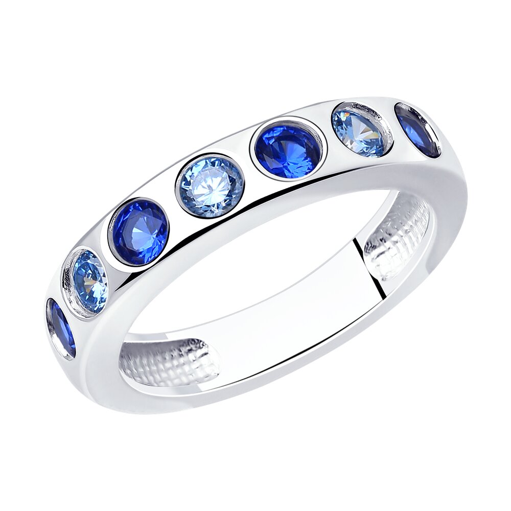

Кольцо из серебра с фианитом р. , Diamant 94-110-01581-2, 94-110-01581-2