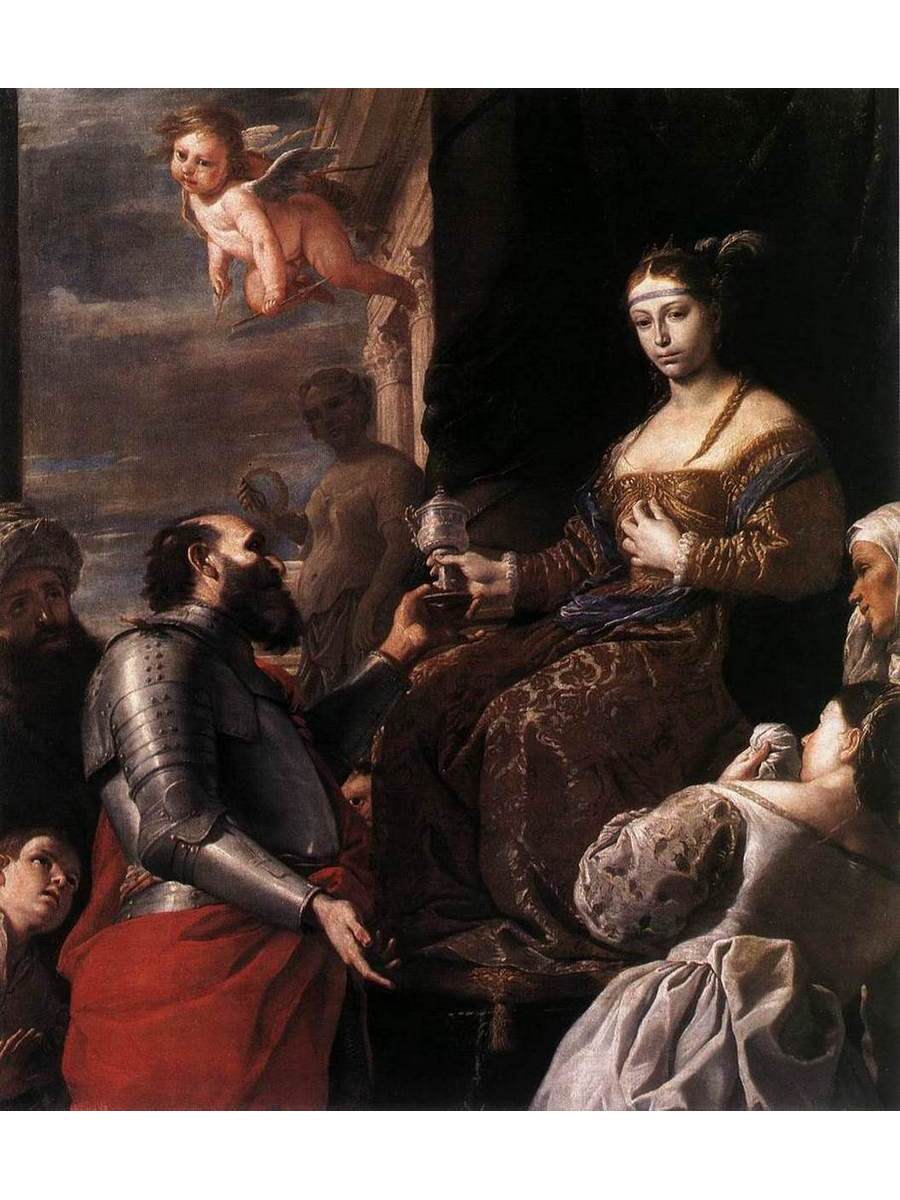 

Постер DRABS A2 Маттиа Прети Sophonisba Receiving the Goblet