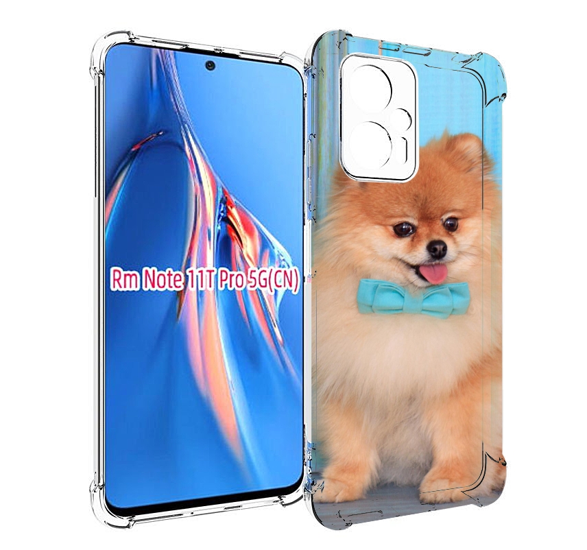 

Чехол MyPads померанскии шпиц для Xiaomi Redmi Note 11T Pro / 11T Pro Plus / Poco X4 G..., Прозрачный, Tocco