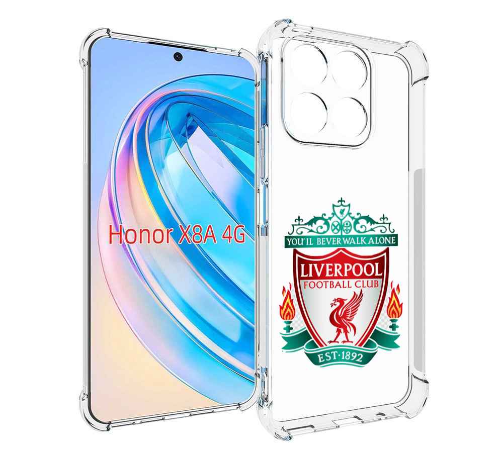 

Чехол MyPads фк ливерпуль мужской для Honor X8a, Tocco