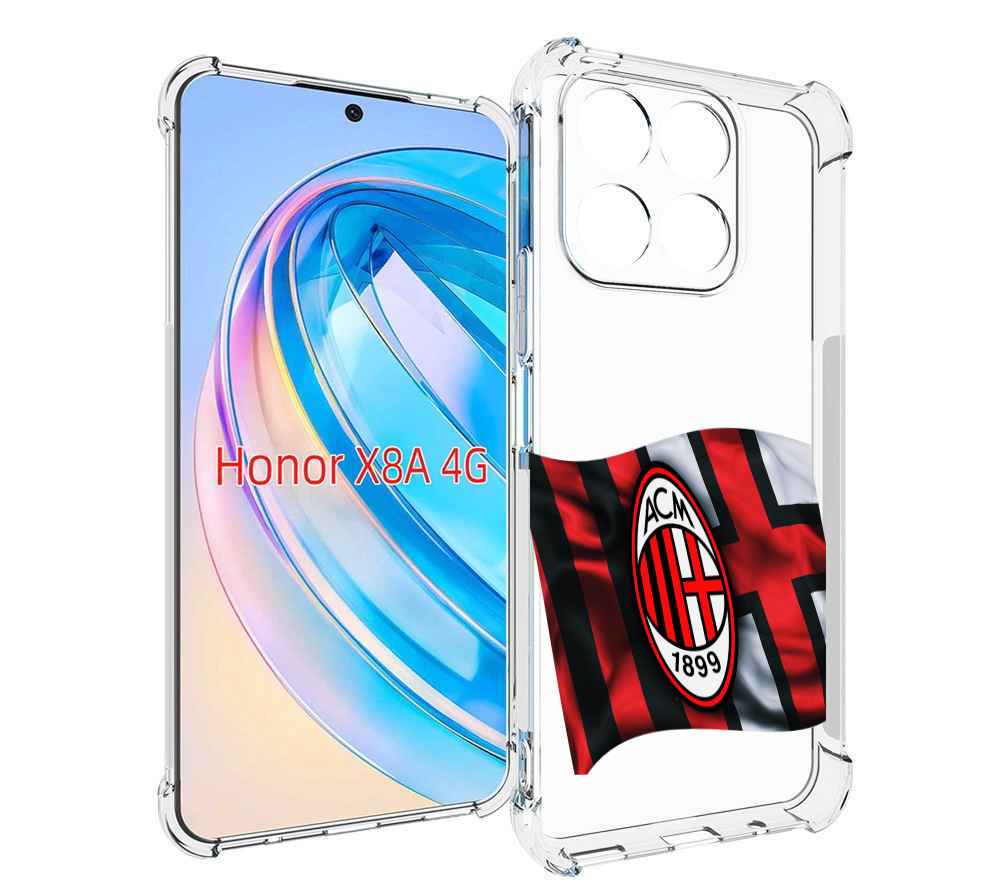 

Чехол MyPads фк милан мужской для Honor X8a, Tocco