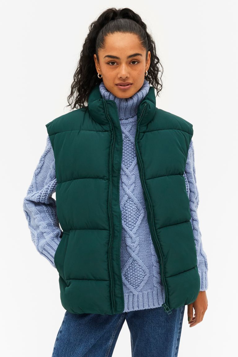 

Утепленный жилет женский Monki 0992914015 зеленый M (доставка из-за рубежа), 0992914015