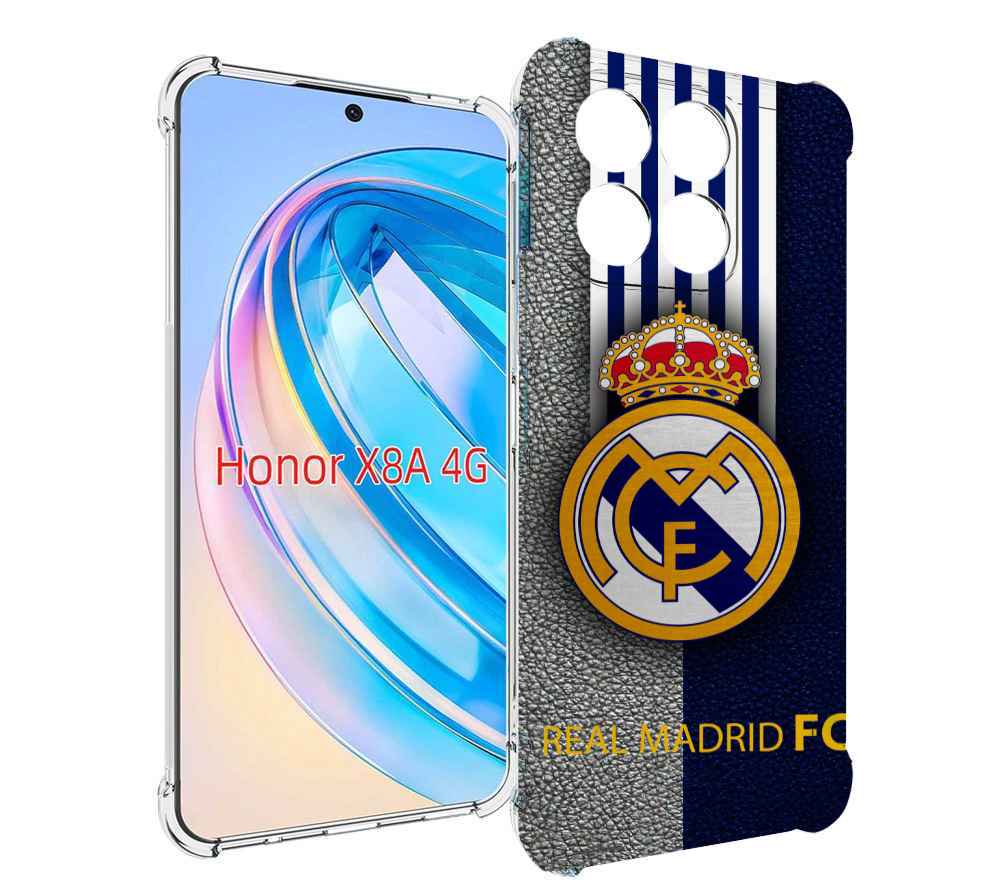 

Чехол MyPads фк реал мадрид мужской для Honor X8a, Tocco
