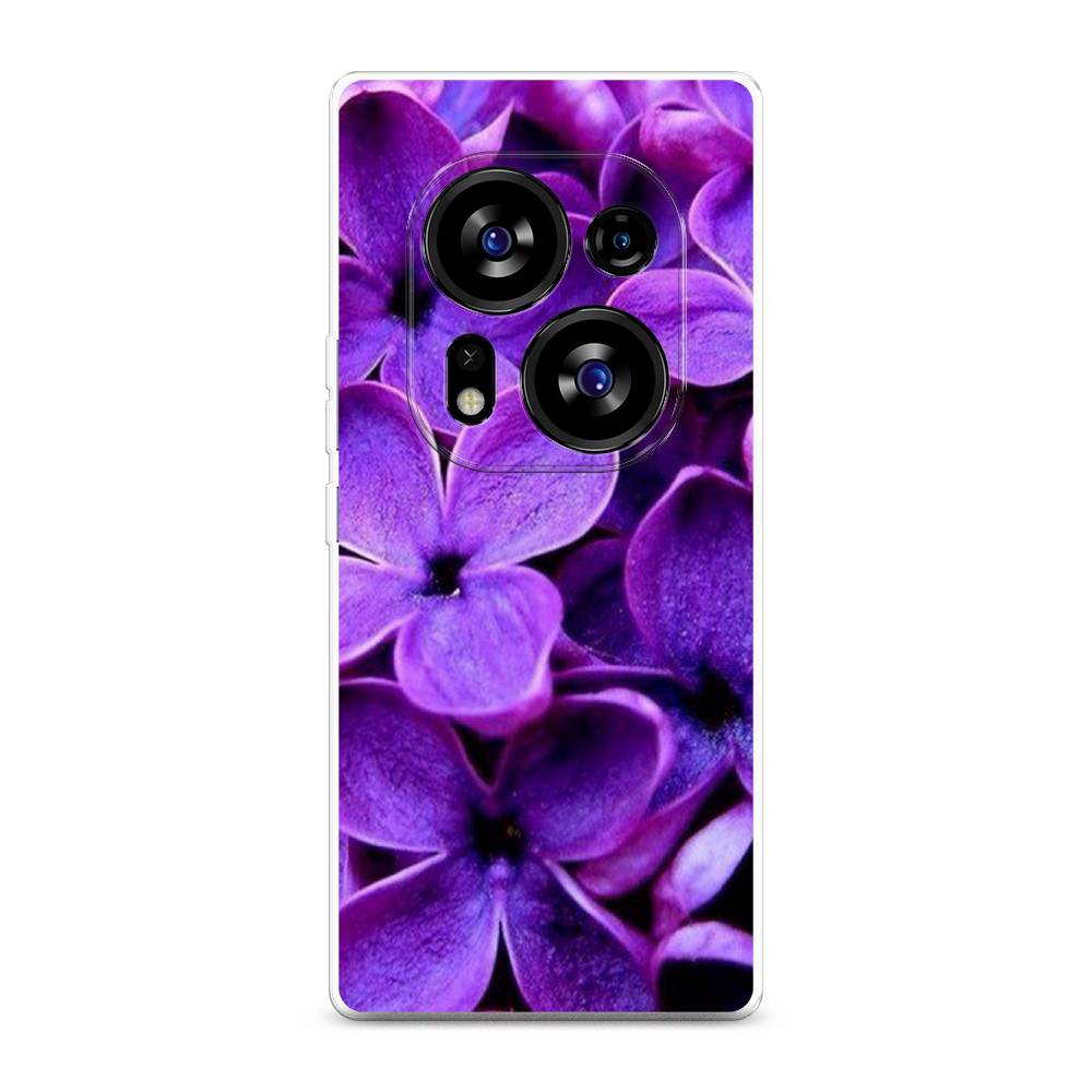 

Чехол Awog на Tecno Phantom X2"Сирень крупная", 303350-8