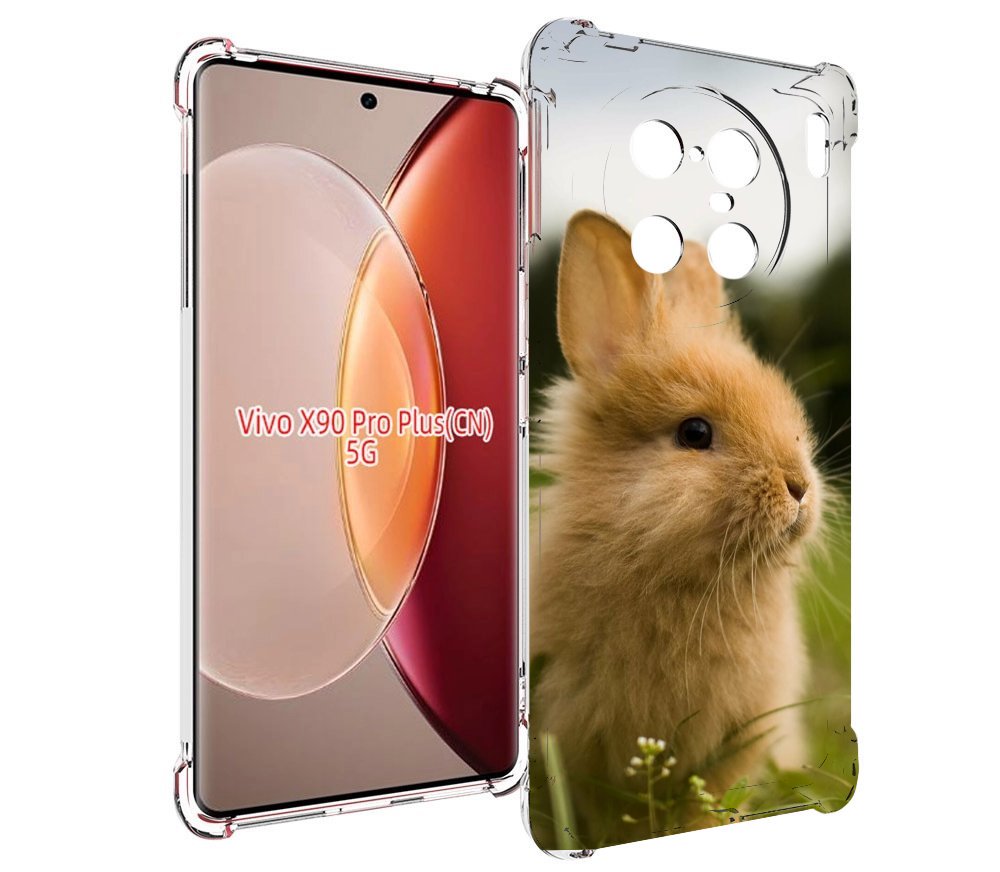 

Чехол MyPads Кролик для Vivo X90 Pro Plus, Прозрачный, Tocco
