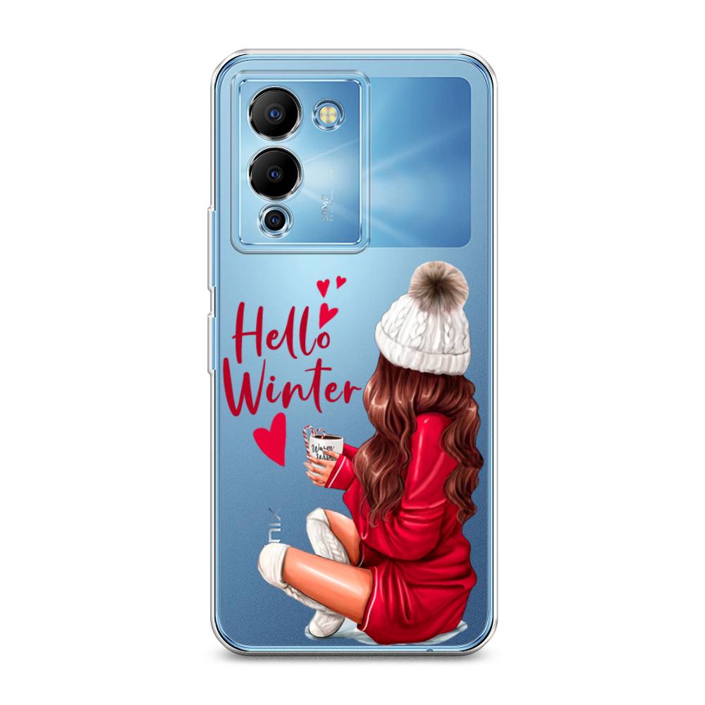 

Чехол на Infinix Note 12 G96 "Hello winter", Красный;белый;коричневый, 3101550-5