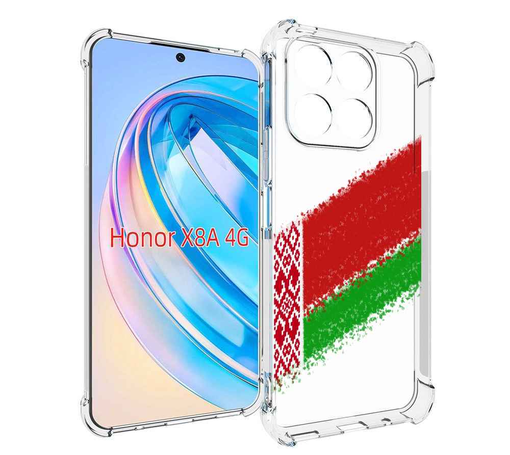 

Чехол MyPads флаг Белорусии мужской для Honor X8a, Tocco