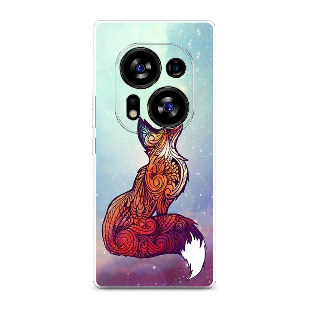 

Чехол Awog на Tecno Phantom X2"Лиса 1", Голубой;фиолетовый, 303350-1