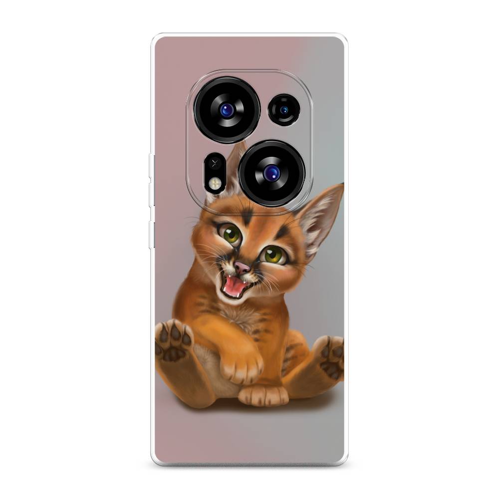 

Чехол Awog на Tecno Phantom X2"Малыш рыси", Оранжевый;серый, 303350-1