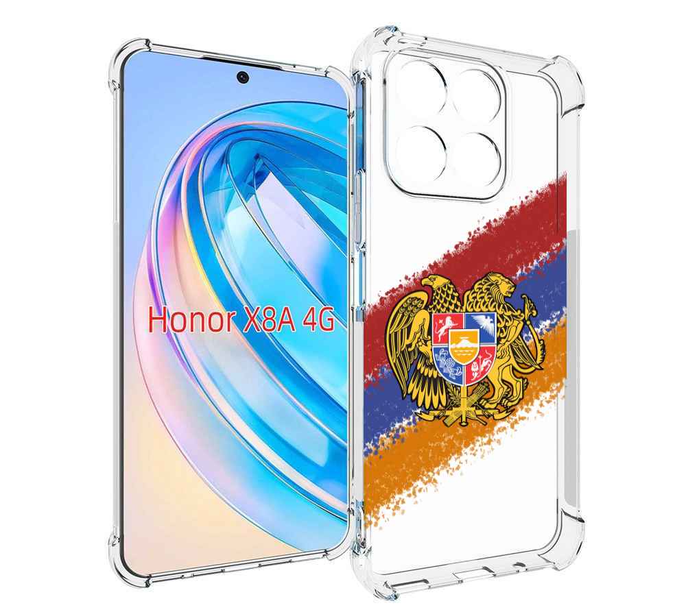 

Чехол MyPads флаг герб Армении для Honor X8a, Tocco