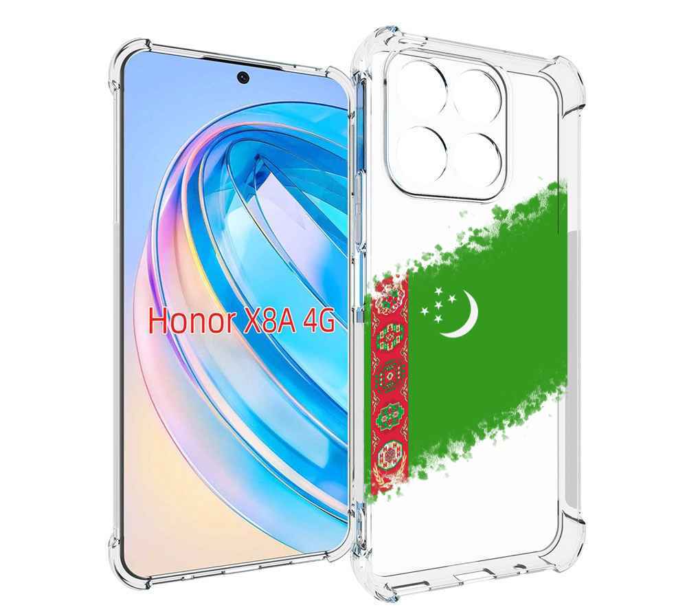 

Чехол MyPads флаг герб Туркменистан-1 для Honor X8a, Tocco