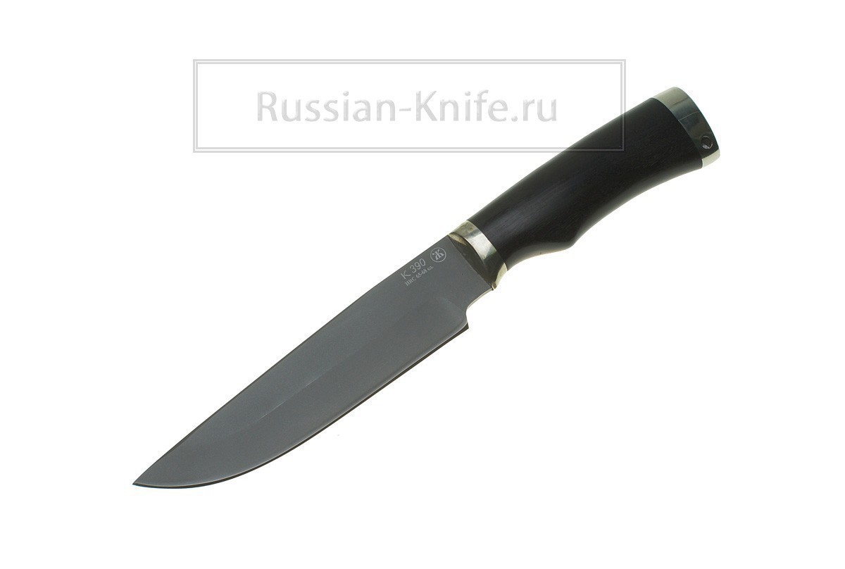 

Нож Медведь (сталь К390), граб, А.Жбанов