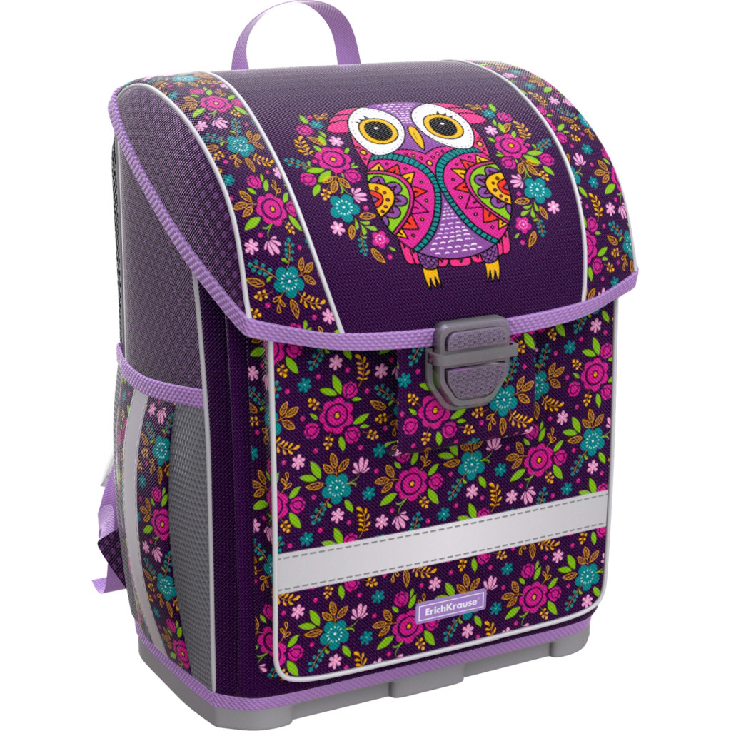 

Ранец детский ErichKrause ErgoLine 16L Flower Owl