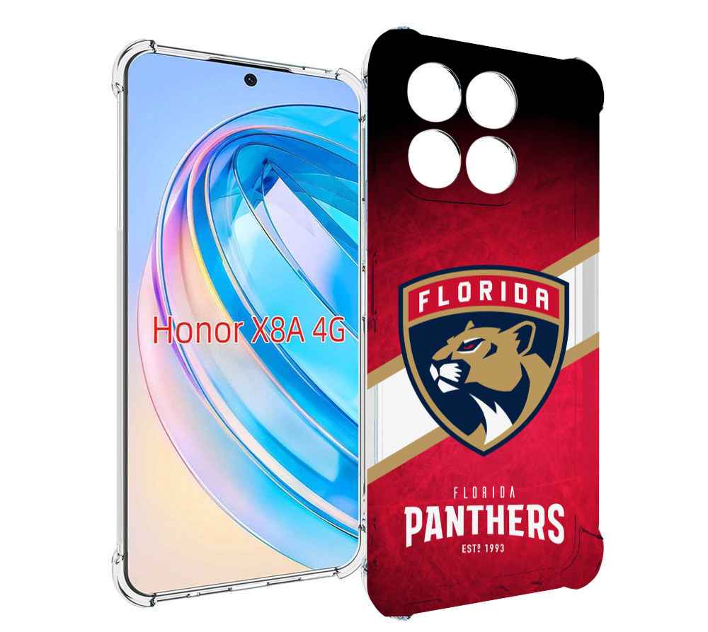 

Чехол MyPads флорида пантерс для Honor X8a, Tocco