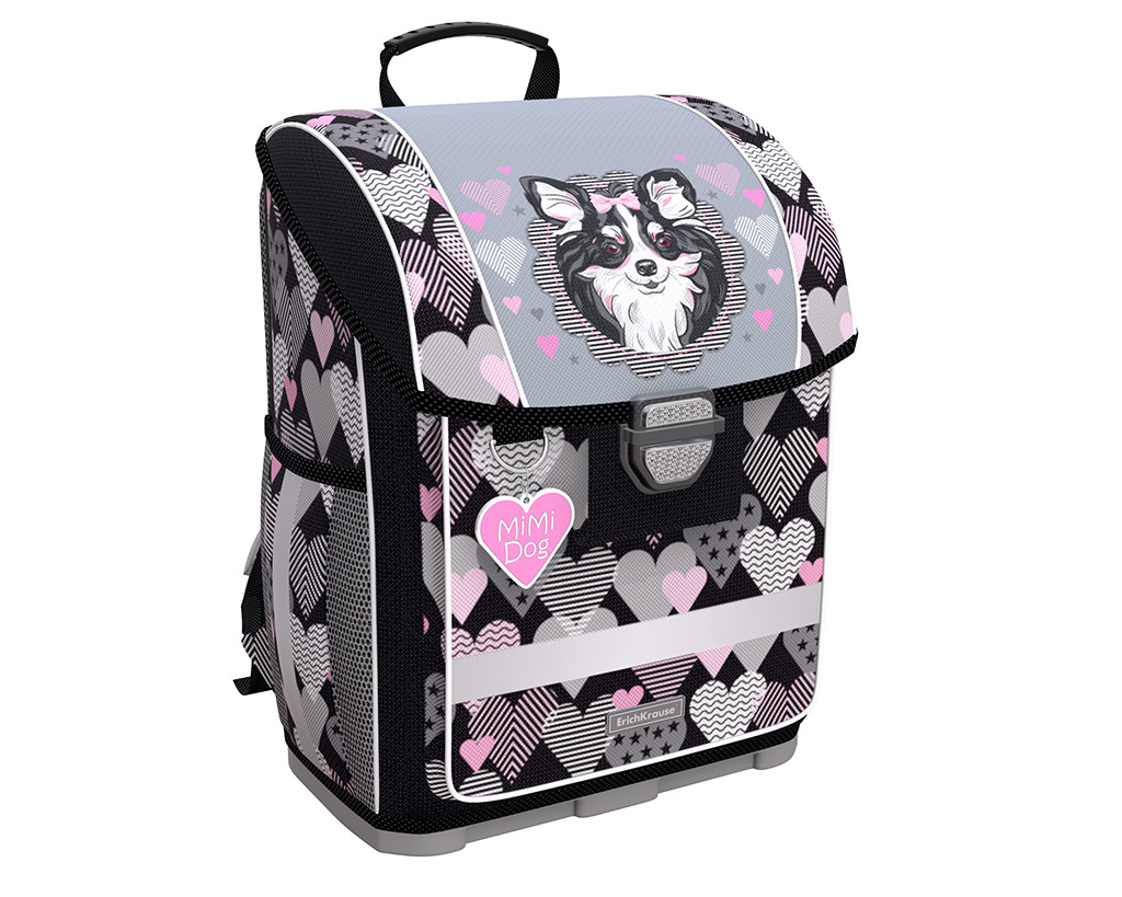 

Ранец детский ErichKrause ErgoLine 16L Mimi Dog, Серый