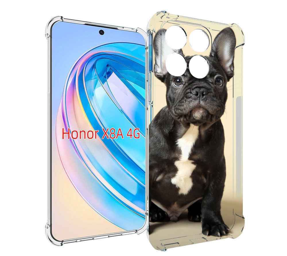 

Чехол MyPads французский бульдог для Honor X8a, Tocco
